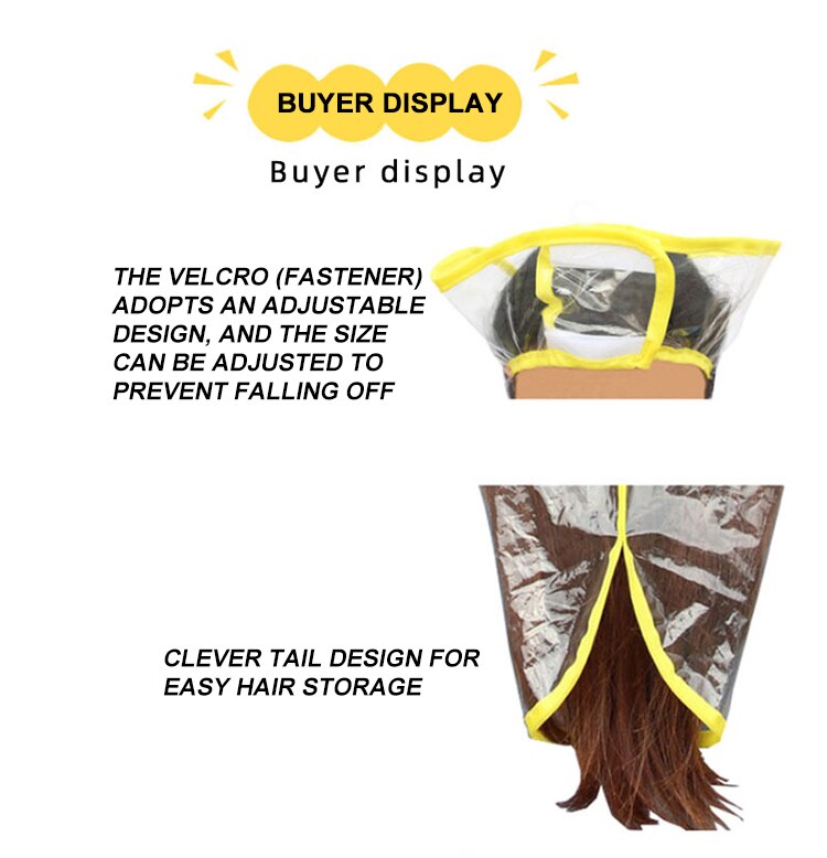 1PC Waterproof Shampoo Shawl Hair Funnel Baked Oil Dyed Hair Care Shawl Shampoo Shawl For Household Hair Wash Rinse Dye Hair Cut