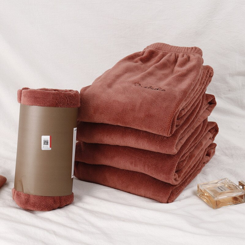 winter autumn women Pajama pants warm Sleep Bottom... Grandado