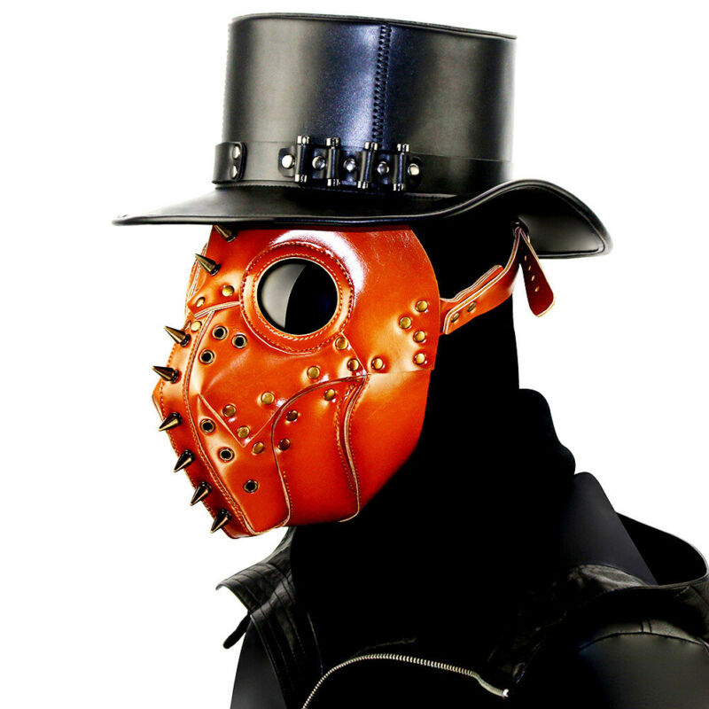 Halloween Masker Decor Steampunk Plague Arts Masker Cosplay Bar Paardrijden Party Props