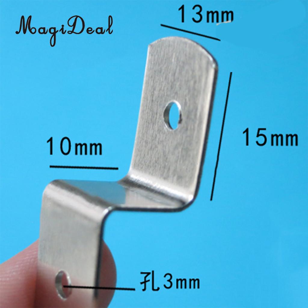 100pcs Meal Offset Mounting Canvas Z Clips for Photo Picture Framing Art Supplies