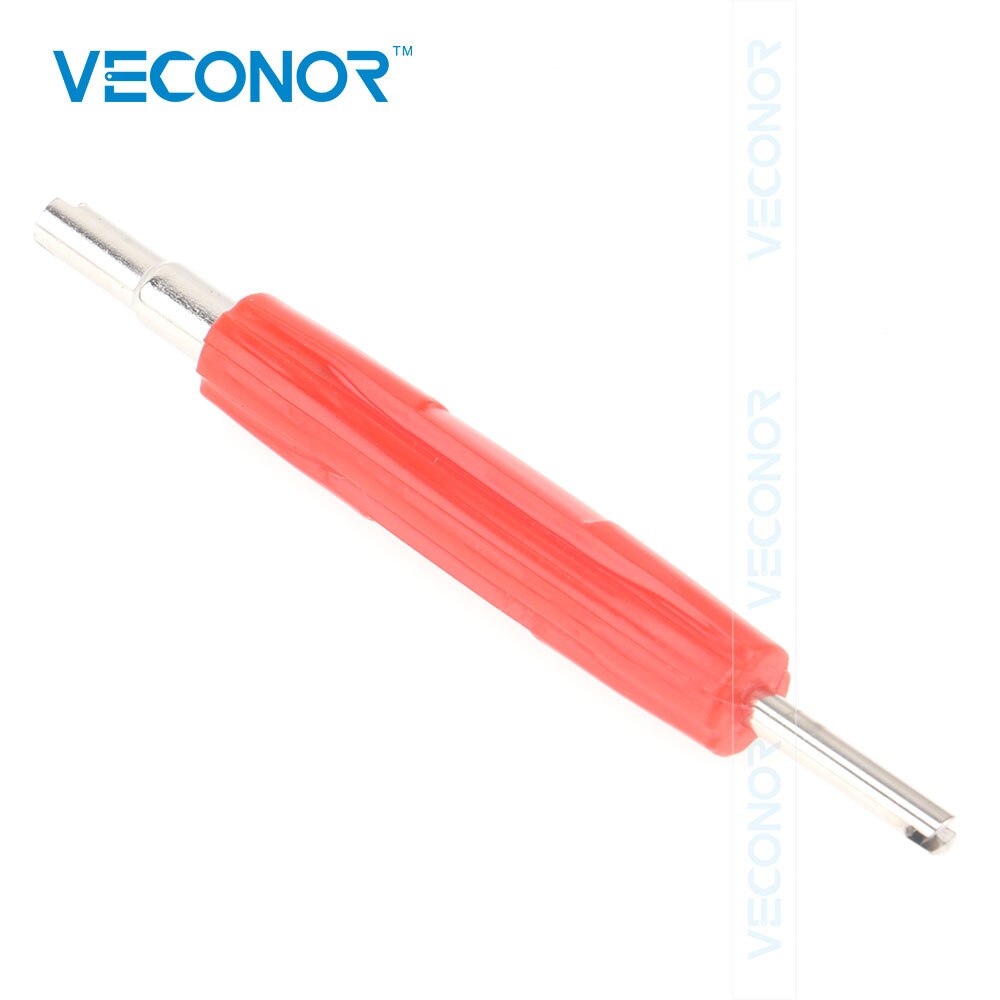 101 -delige bandenreparatieset 100 -delige verzinkte koperen ventielkern met kernschroevendraaierverwijderingsset voor auto, fiets, vrachtwagen