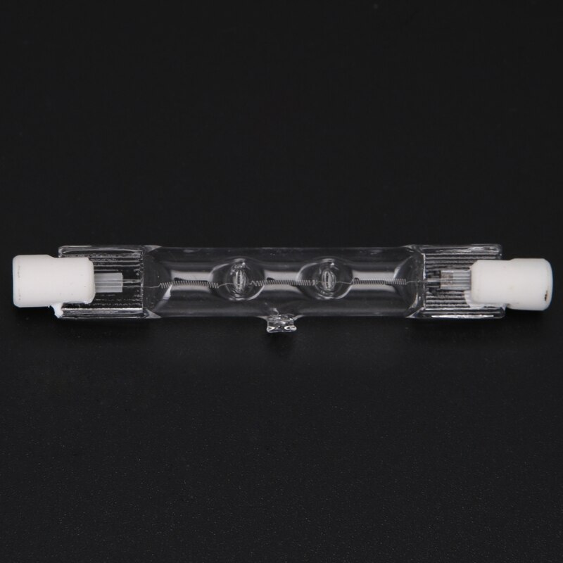R7s halogen lineær lyspære 100w/150w/500w 78mm/118mm dobbelte  ac 220-240v