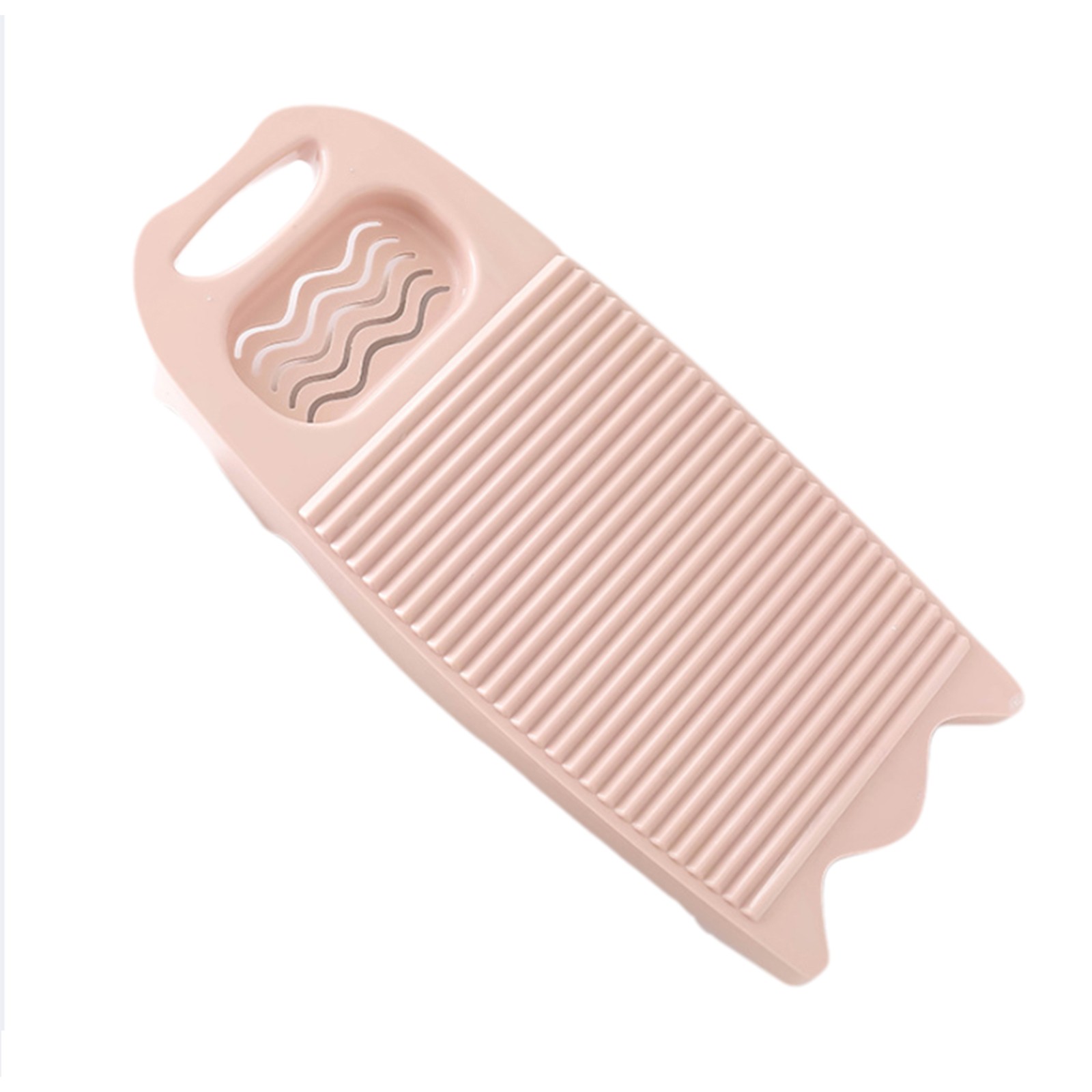 Wash Board Thickened Hand Wash Laundry Boards Dirty Clothes Washboard with Soap Holder for Underwear Lingerie Cleaning: Dark Khaki