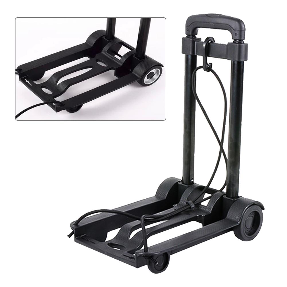 Portable Folding Hand Truck Heavy Duty Lightweight Cart for Luggage Moving #CW