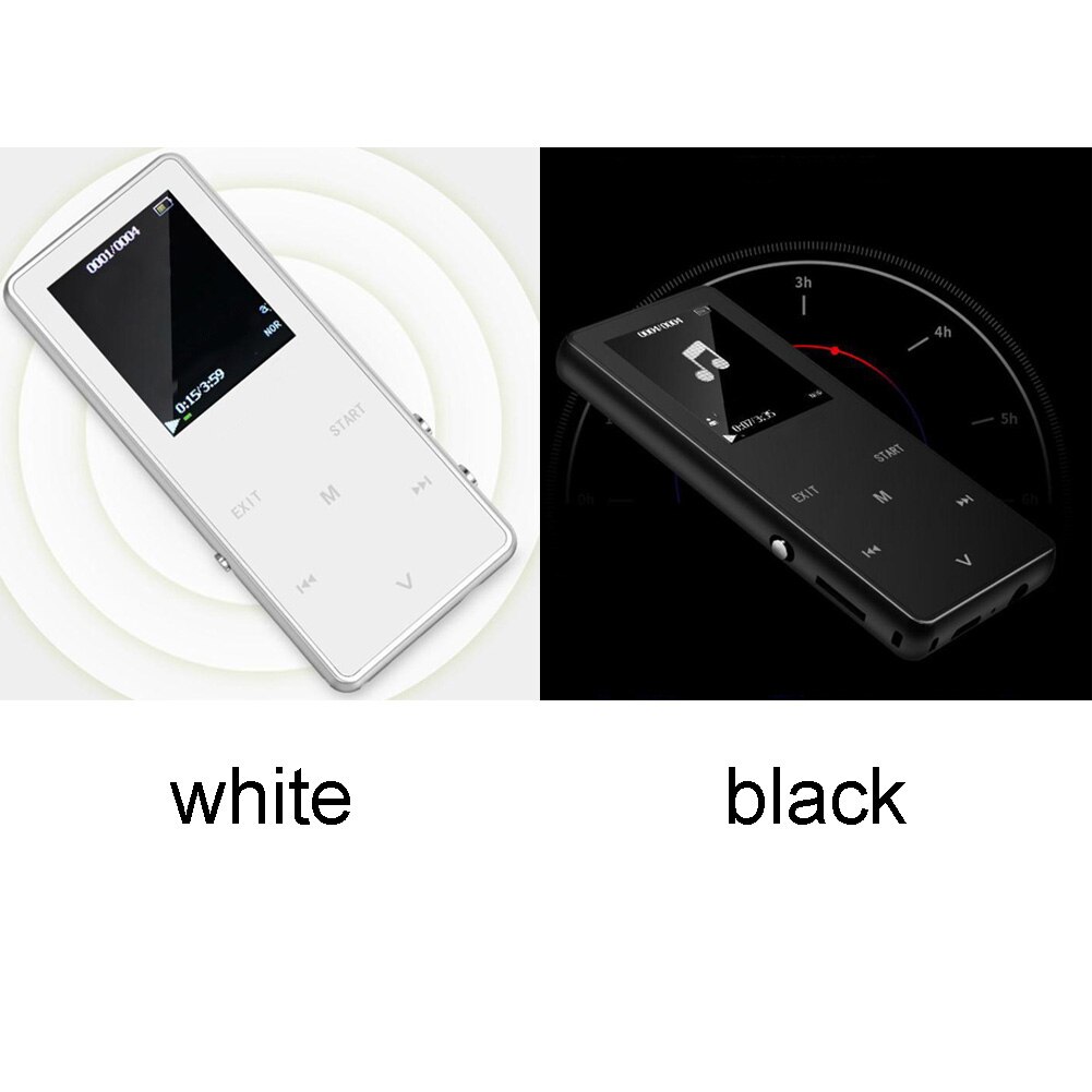 Woopower MP4 Player - 8GB - Touchscreen - Bluetooth - FM Radio - E-book Reader - Voice Recorder