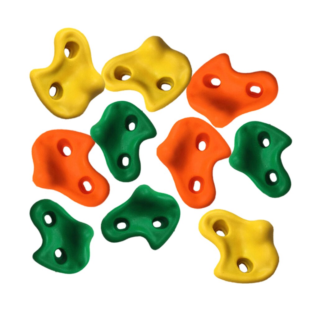 10pcs Hands And Feet Children's Rock Climbing Toys Non-Slip Assembled playground Rock Climbing Clothing Children's Stone Plastic