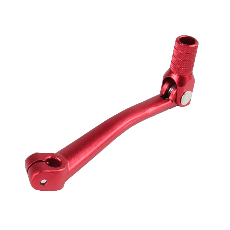 Nuevas piezas CNC de motocicleta, palanca de cambio de marchas plegable de aleación de aluminio apta para motocicleta ATV Dirt Pit Bikes, palanca de cambio de marchas CNC-125