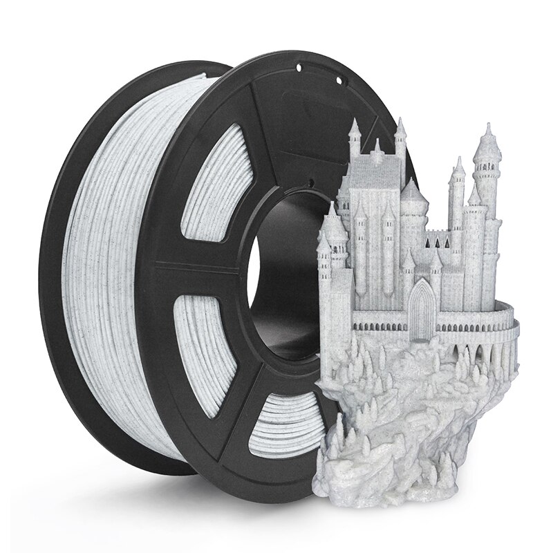 PLA Trasporto Veloce 1kg 1.75 millimetri 3D Stampante Filamento Tolleranza di +/-0.02 millimetri Eco-Friendly Materiale di Stampa Per FAI DA TE E La Creazione di: PLA Marble