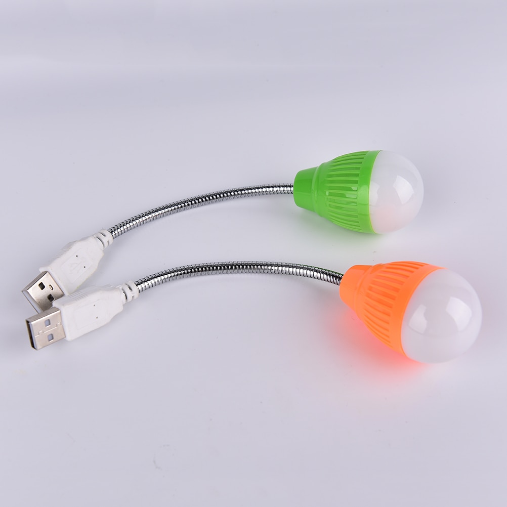 1 stk usb led natlys ultra lyse mini skrivebordslamper læsepære bog lys til notebook computer desktop pc laptop