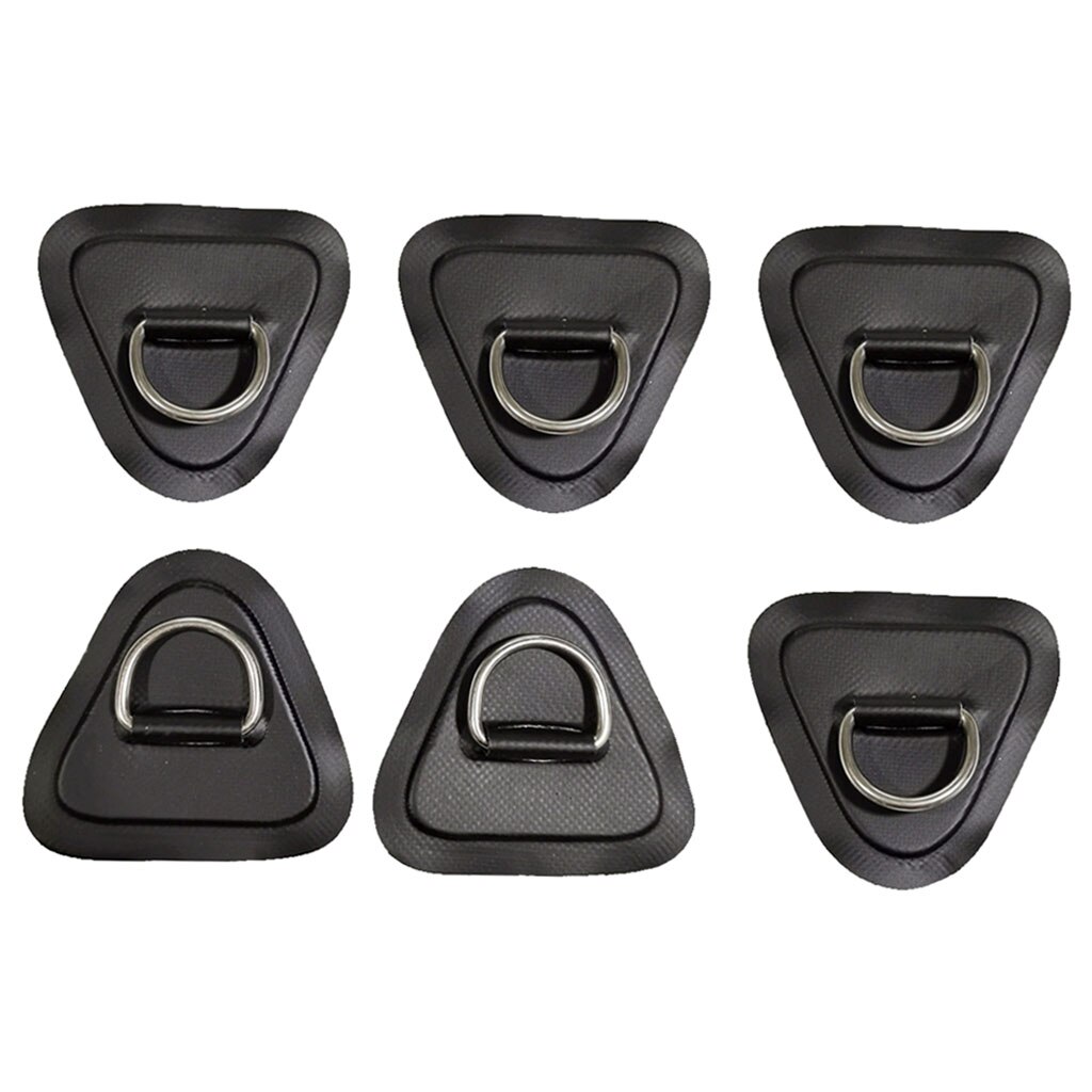 6 Pieces Stainless Steel Kayak D-Ring Buckle For Surfboard Inflatable Boat