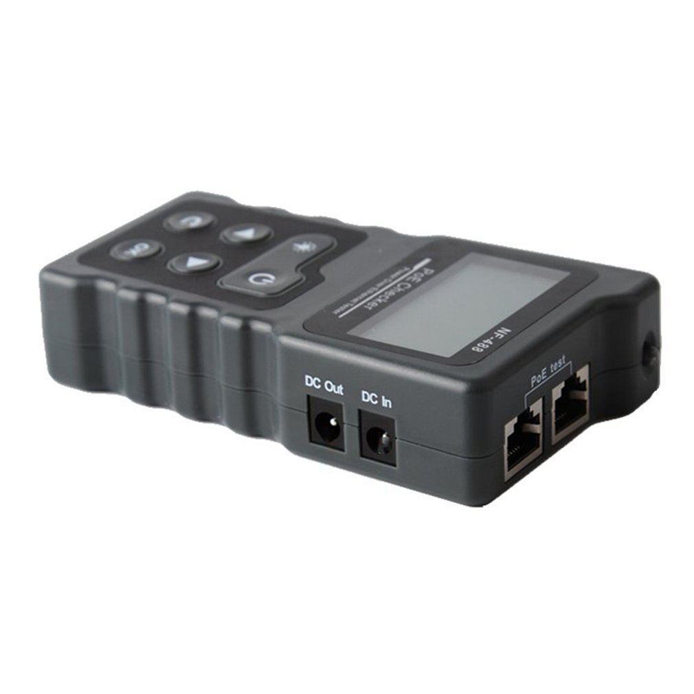 Nf-488 Network Tester Checker Test Power Over The Ethernet Cat5 Cat6 Lan Tester Network Detection Tool