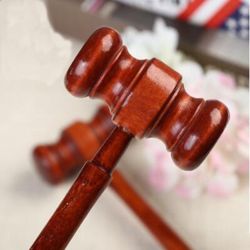 1PC Mini Hammer Lawyer Decoration Hammers Judge Hammer Wooden Hammer Wood Multi Tool Small Hammer Birthday Christmas Toy