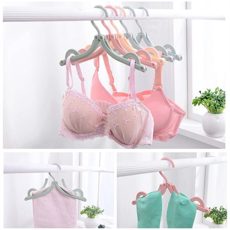 Hangers For Clothes Horse Rack Travel Portable Foldable Multifunction Magic Stretch Drying Home Wardrobe Storage Floor Scalable
