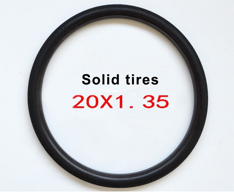 20*1.35 Bicycle Tubeless Solid Tire MTB Mountain Road Bike Tyres for 20x1.35 Bike Bicycle Tires 20 Inch Bmx Tire