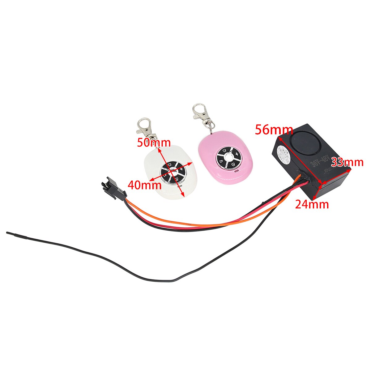 Remote Control Remote Engine Start Security Alarm System Disarming Car Looking Arming Horn Alarm Systemfor Scooter Random Style