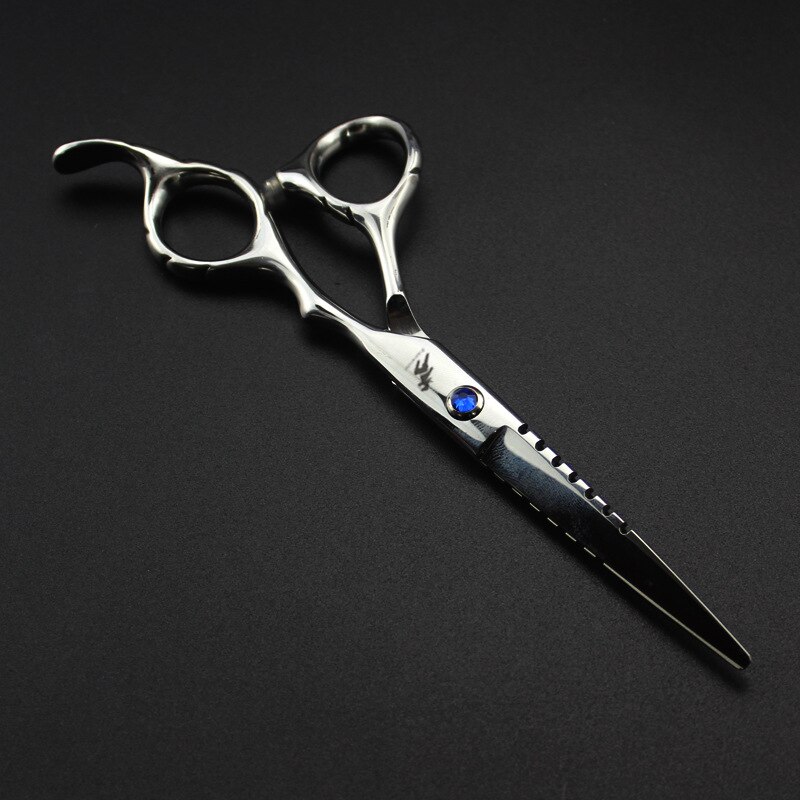 6.0 Inch Hair Scissors Barber Hairdressing Scissors Hair Cutting Shears For Barbershop: CD-6S SL gift box