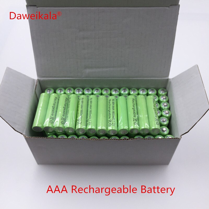 4-20Stck AAA Nimh Batterij 1,2 V Ni-Mh 1800mah AAA 3A Oplaadbare Mobiele Aaa Nimh Batterijen Nieuwe grote Macht