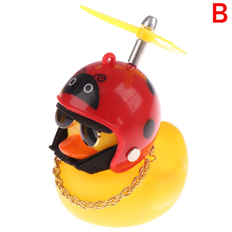 1 PC SchöNe Kleine Gelbe Ente Auto Waren Wind-brechen Welle-brechen Ente Für Auto Ornamente Auto innen Dekoration: B