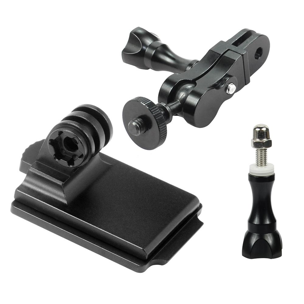 BGNing Aluminum Upgrade NVG Helmet Mount Bracket Base w/ Extension Screw Adapter for Gopro YI Sjcam EKEN for OSMO Action Camera: Upgrade set G