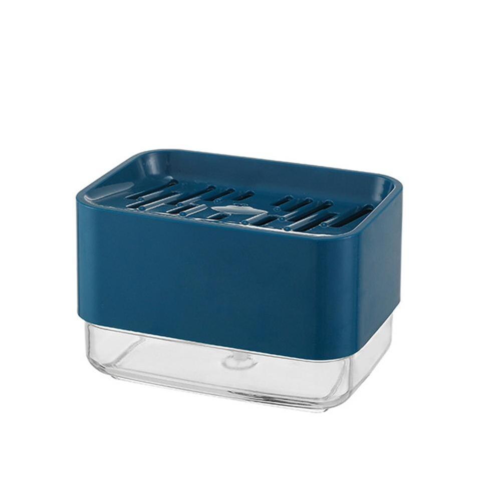 330ml Dishwashing Liquid Dispenser Automatic Liquid Brush Supplies Dishwashing Press Soap Bathroom Box Kitchen Box I4O0: d