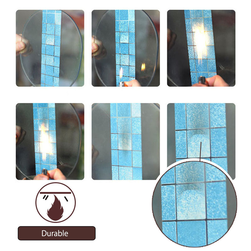 Waterdichte Muur Sticker Mozaïek Folie Zelfklevende Anti Olie Keuken Badkamer Behang Hittebestendigheid Home Decoratie Sticker