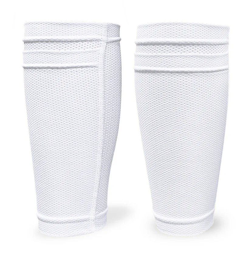 Fußball-Schienbeinschoner, Socken, Schutzärmel für Jungen und Herren, weiche Schienbeinschoner, Schutz, atmungsaktiv, Fußball-Schienbeinhalter, Sportzubehör