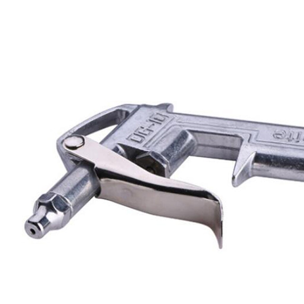 Air Compressor Dust Blow Duster Trigger Handle Alloy Nozzle Long Spout