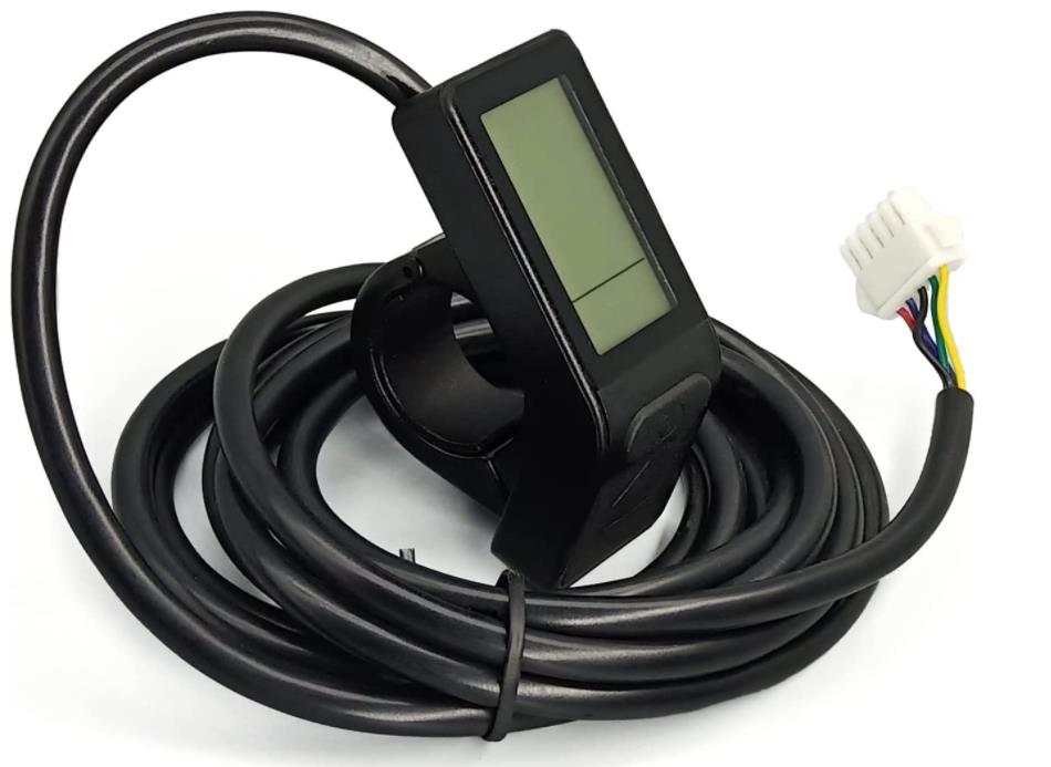 Écran LCD Pour VAE KT-LCD4 - Connecteur étanche, Compatible Contrôleur KT6994 (neuf)