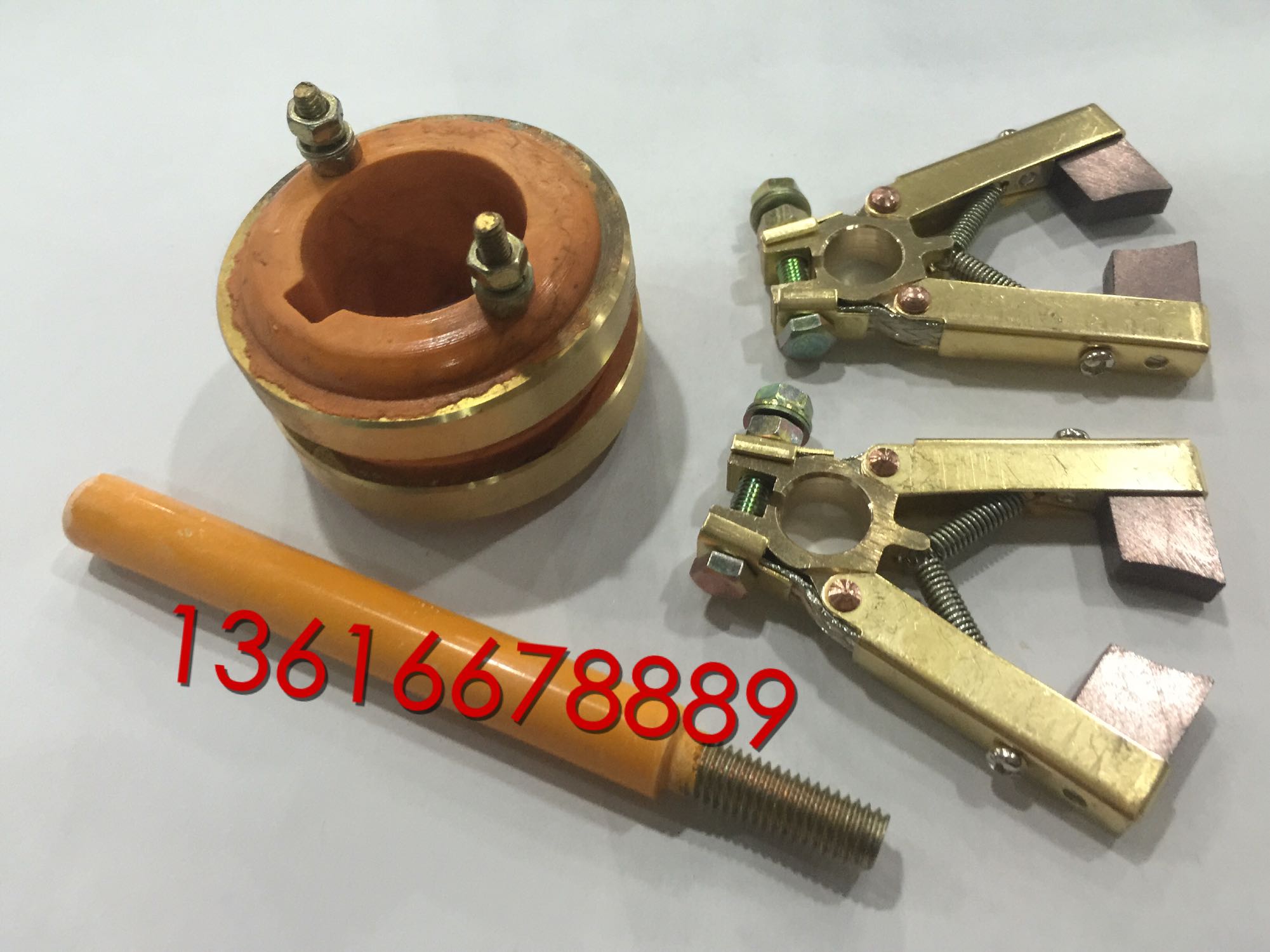 Slip Ring Koperen Ring Geleidende Ring Geleidende Slip Ring Twee 2-Kanaals Binnendiameter 20/25/30/35Mm