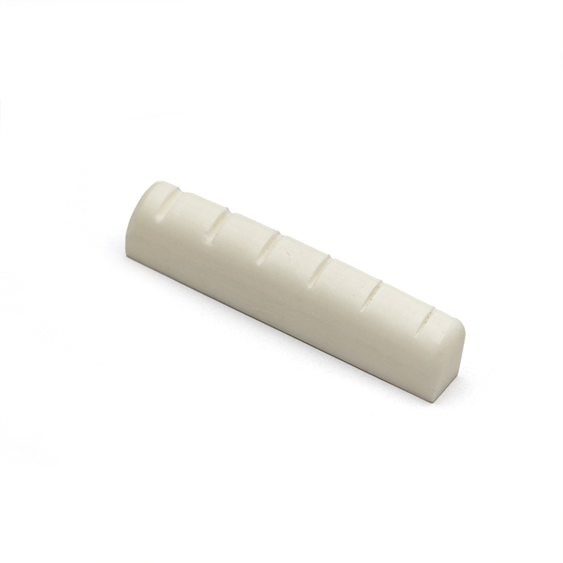 10 Stuks Links-Hand Bone Moer Voor 6-Snarige Akoestische Gitaar 43X6X8.5 Mm Vee bot Moer Linkerhand Gitaar Moer Muziek Instrument Onderdelen