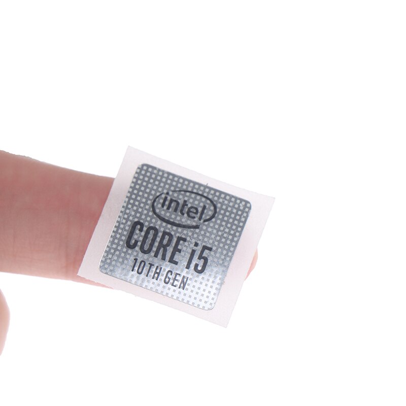 5Pcs 10th Generatie Core I5 I7 I9 Win10 Logo Stickers Cpu Label Laptop Notebook Decoratie