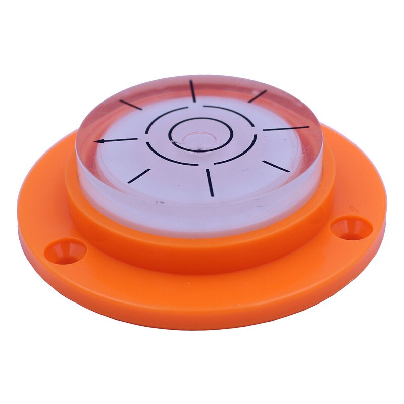 Haccary bullseyes waterpas universeel waterpas waterpas rond horizontaal waterpas kralen met basis maat 50*12mm: Oranje 3