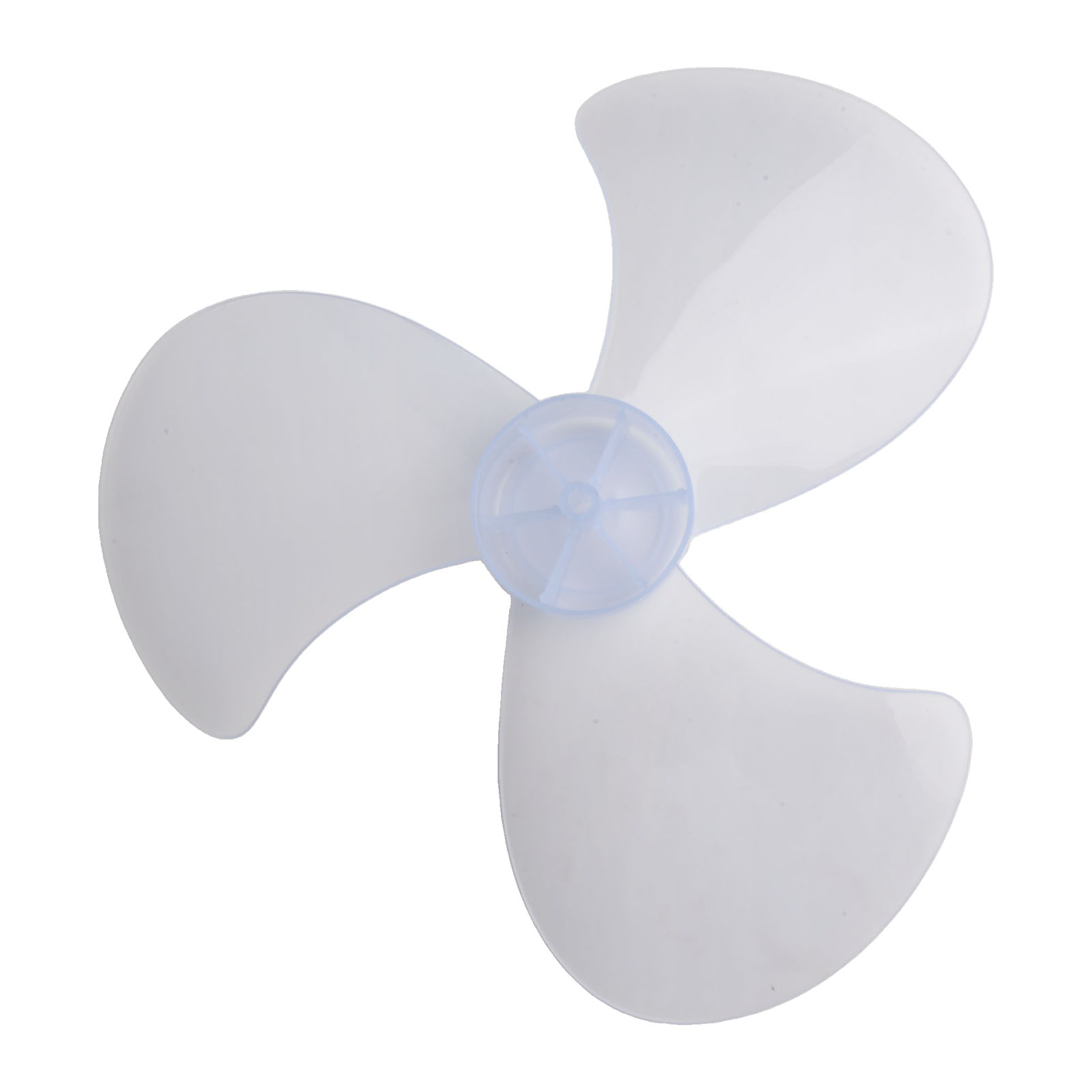 Fan Blade Replacement Three Leaves Fan Blade PP Plastic Material Quiet Operation High Temperature Resistant For Desk Fan: black
