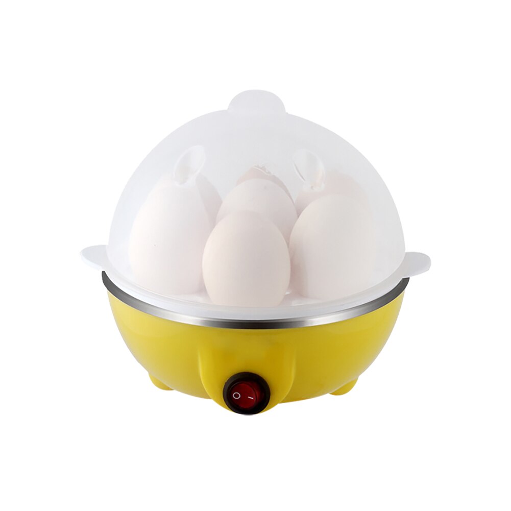 Electric Rapid Egg Cooker Food Steamer Boiler Rapid Heating Boiled Egg Steamer Pan Cooking Tool Kitchenware 7 Eggs Capacity: Default Title