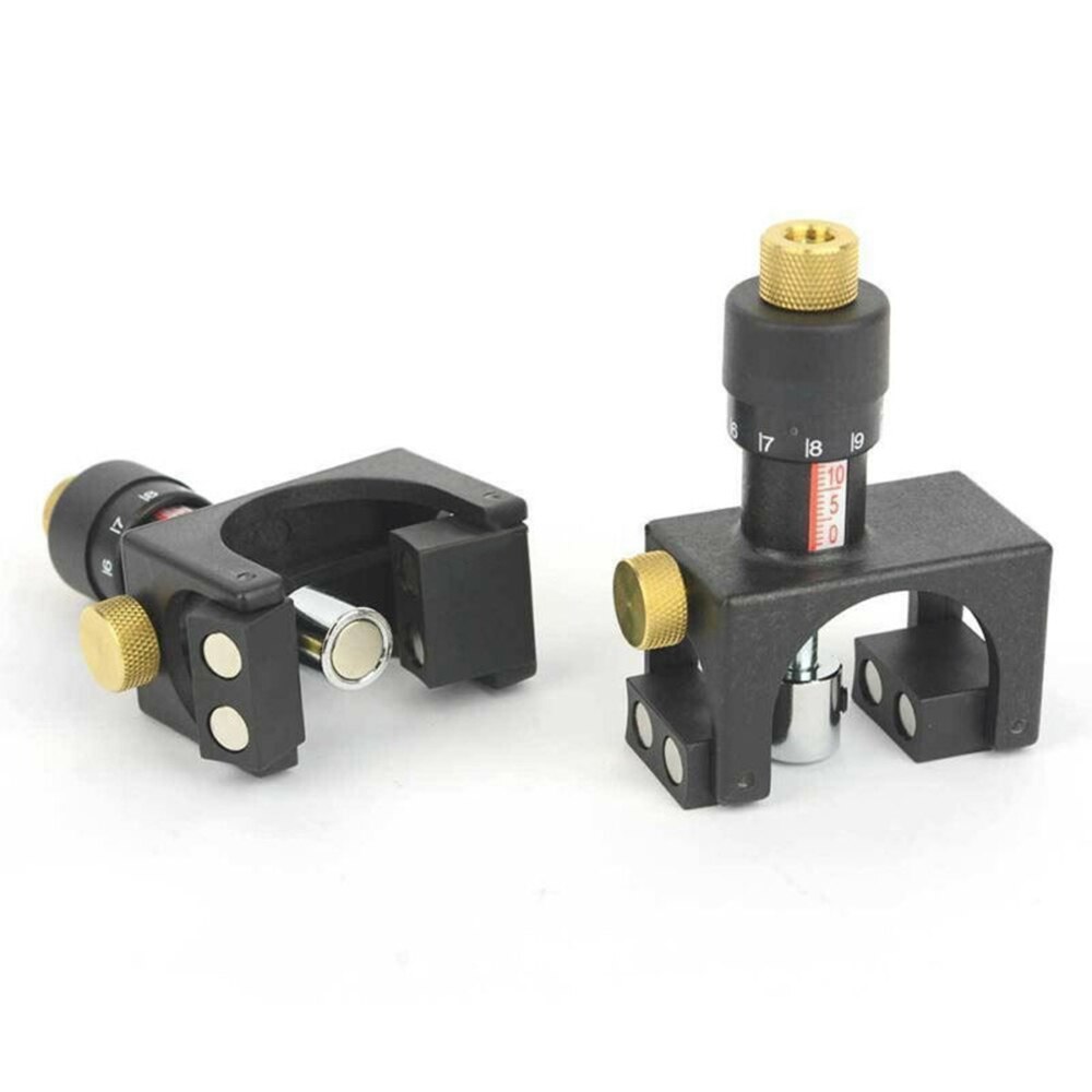 2PCS Magnetic Planer Cutter Setting Jig Jointer Gauge Woodworking Setter Tool With These Magnetized Setting Jigs