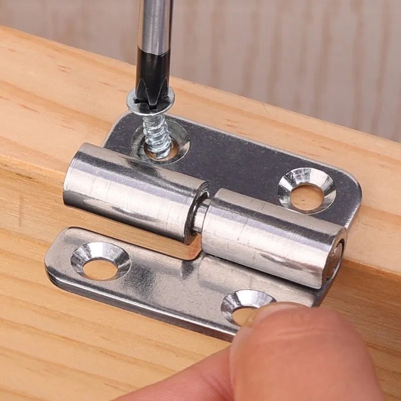 1-10Pcs Detachable Hinge Slip Joint Flag Lift Off Stainless Steel Removable Swing Hinge for Home Cabinets Wardrobes and Doors