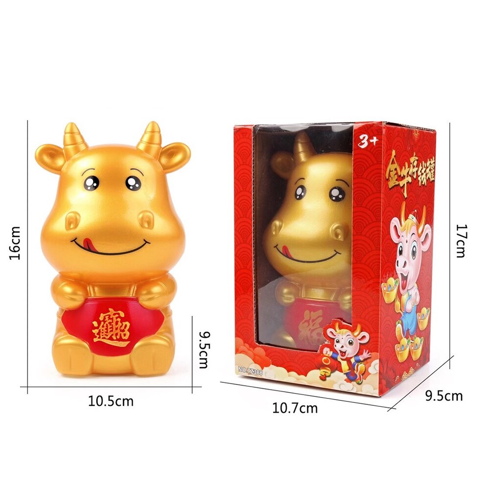 Contenitori a forma di toro del fumetto salvadanaio salvadanaio salvadanaio