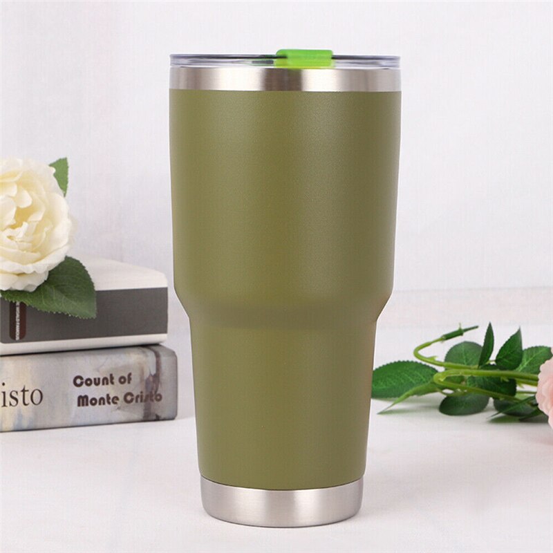 Double Wall Insulation Stainless Steel Tumbler Vacuum Travel Mug Coffee 30oZ Tumbler Insulated Stainless Steel Thermal Drink Cup