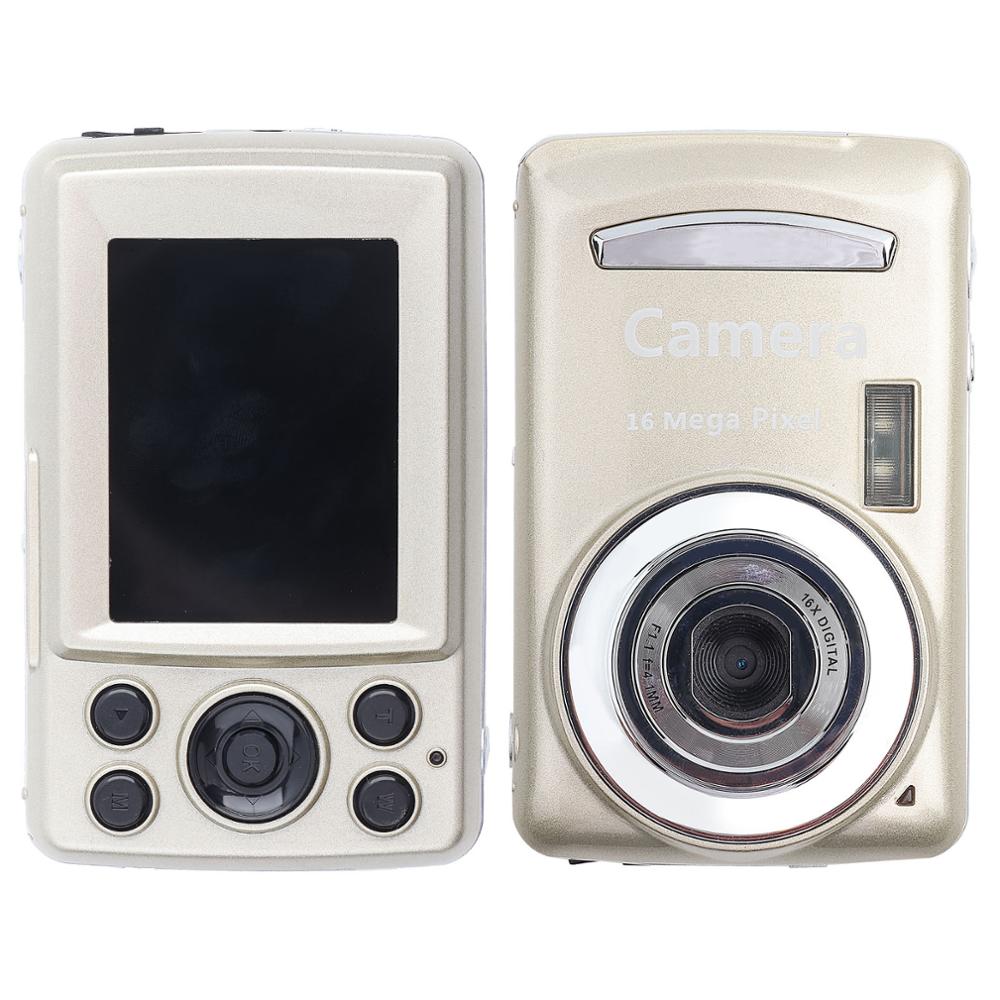 Mini Ultra 16MP 720P HD Digital Camera Portable Camcorder Outdoor Hiking Precise Stable Photograph 4X Zoom Digital Video Camera