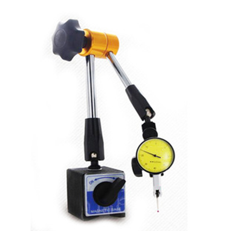 Måleur indikator magnetisk holder måleur magnetisk stativ base mikrometer måleværktøj time type indikator måleværktøj