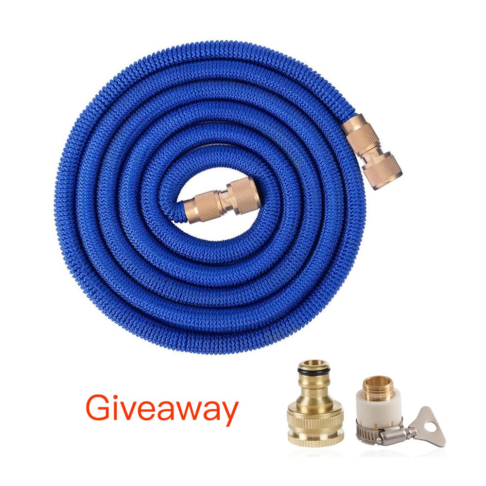 Garden Hoses, Expandable Garden Hose Latex ,car Wash Hose ,thickened TPE Water Pipe, Pressure Resistance,100% The Copper Join