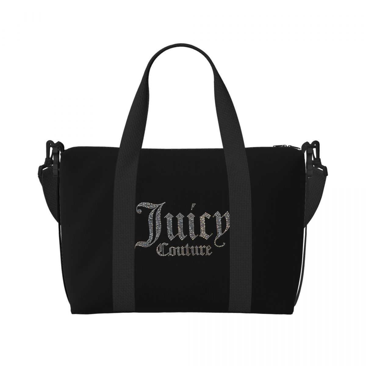 Juicy-Couture Weekend Gym Yoga Luggage Bags Men Women Sport Crossbody Bag Travel Handbag: MULTI