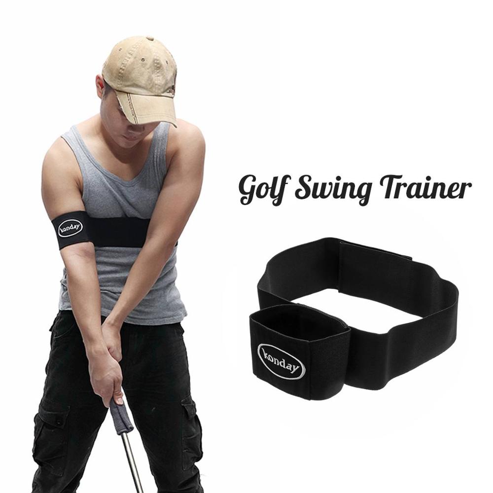 Lot De 2 Brassards D'Entraînement Golf - Correction Posture Et Swing - Noir Et Bleu - Débutants Et Confirmés