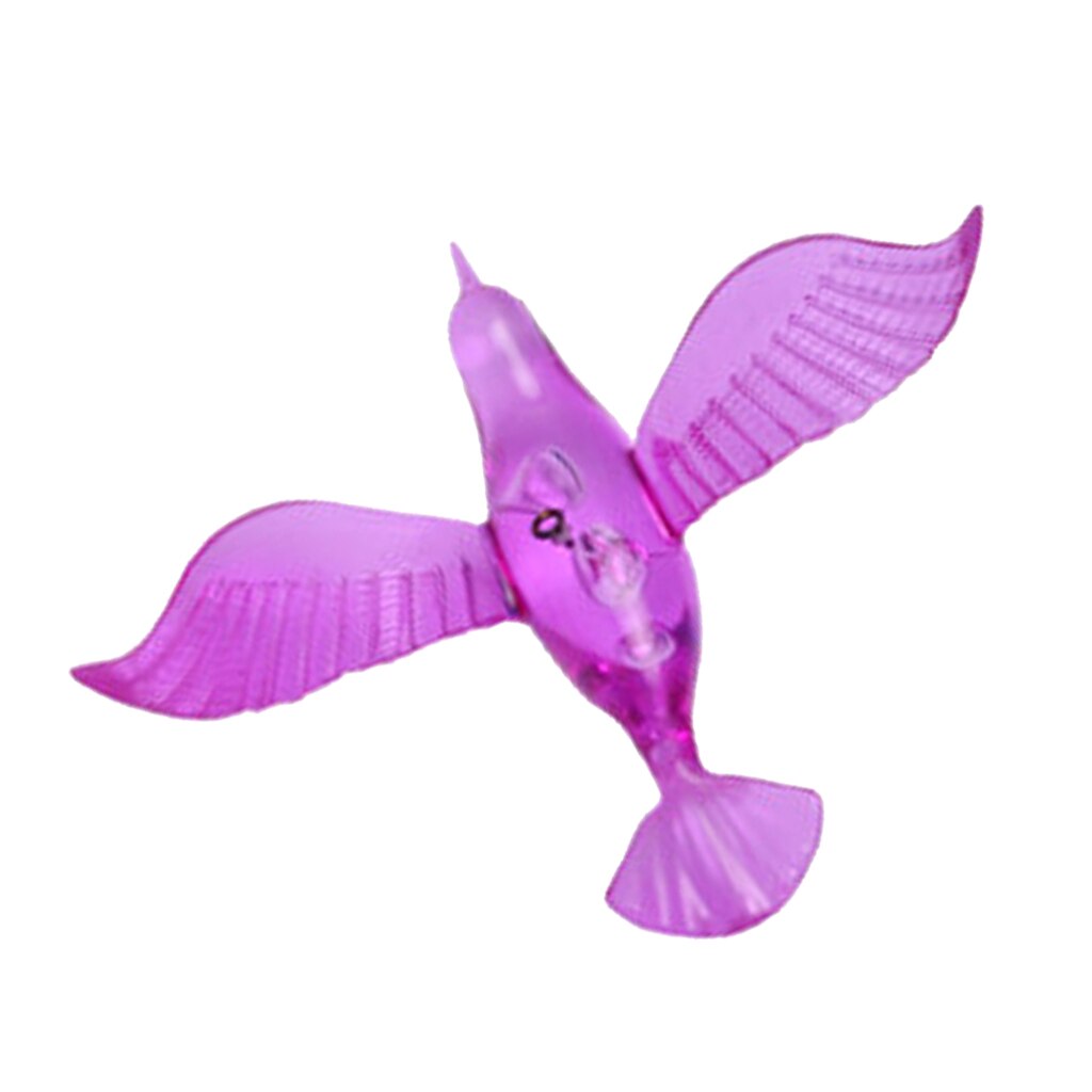 Oiseau volant mignon, plafond de fenêtre suspendu, décoration de mariage de: Purple L