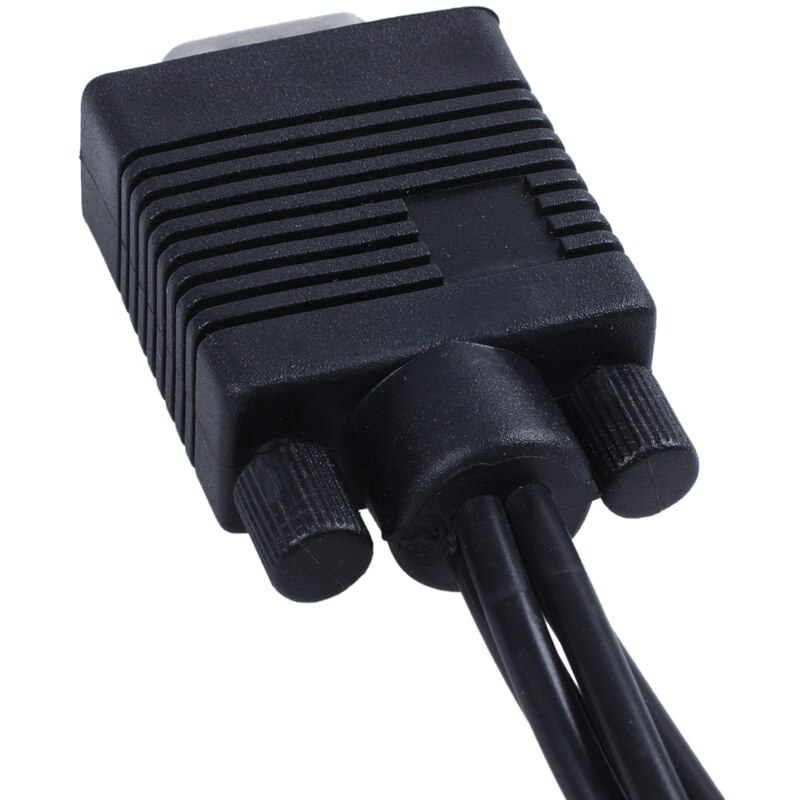 8 tums vga hane  to 3 rca s-video hona av videokabeladapter