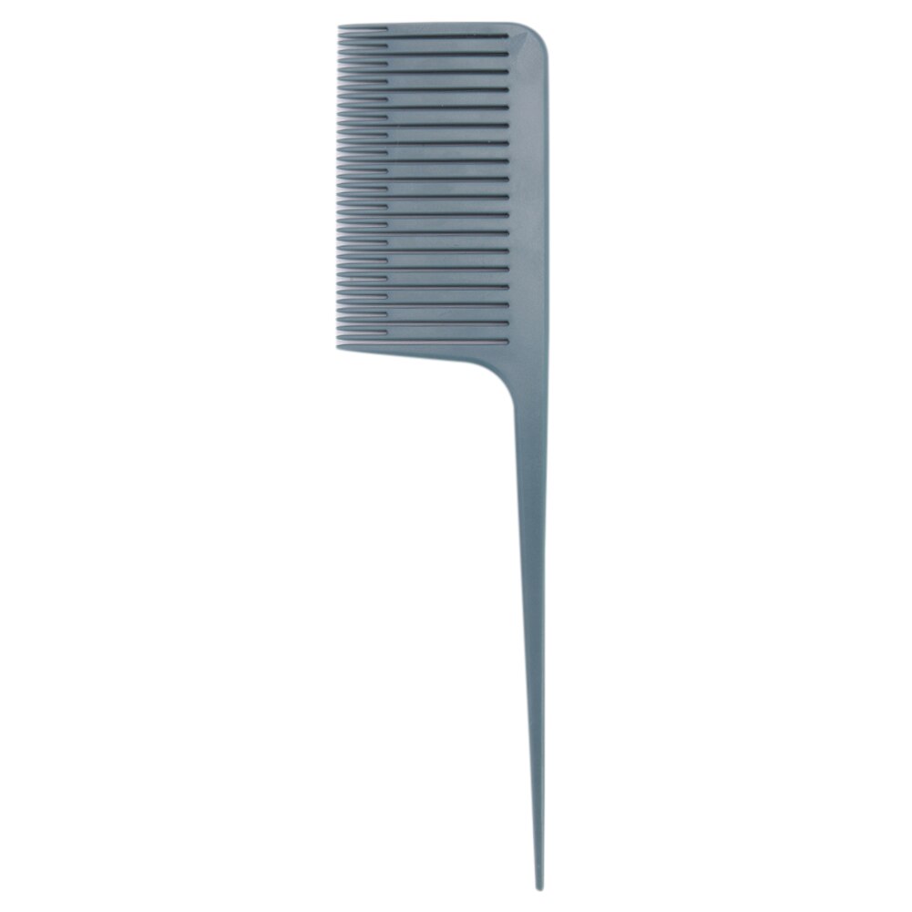 Hair Hairstyle Styling Tool Plastic One-Way Hair Dyeing Tail Comb Hairdressing Highlighting Sectioning Brush hair Accessories: Grey
