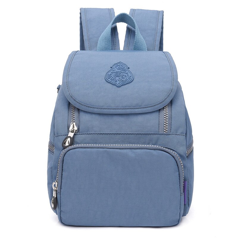 Nylon Rucksack Backpack Female Casual Women's Little School Bags For Teenage Girls Preppy Lady Backpack Feminina Mochila: Gary