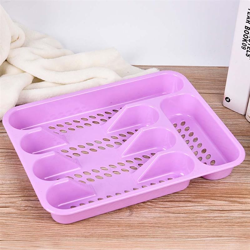 OUNONA – plateau de rangement à 5 grilles, boîte de rangement pour tiroirs de cuisine, séparation de la vaisselle de bureau, boîte de rangement pour couverts