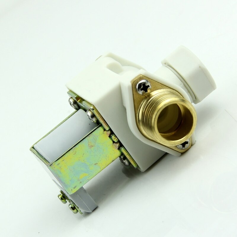 Válvula Solenoide eléctrica de 1/2 pulgadas para agua, aire y C, normalmente cerrada, CA 220V,