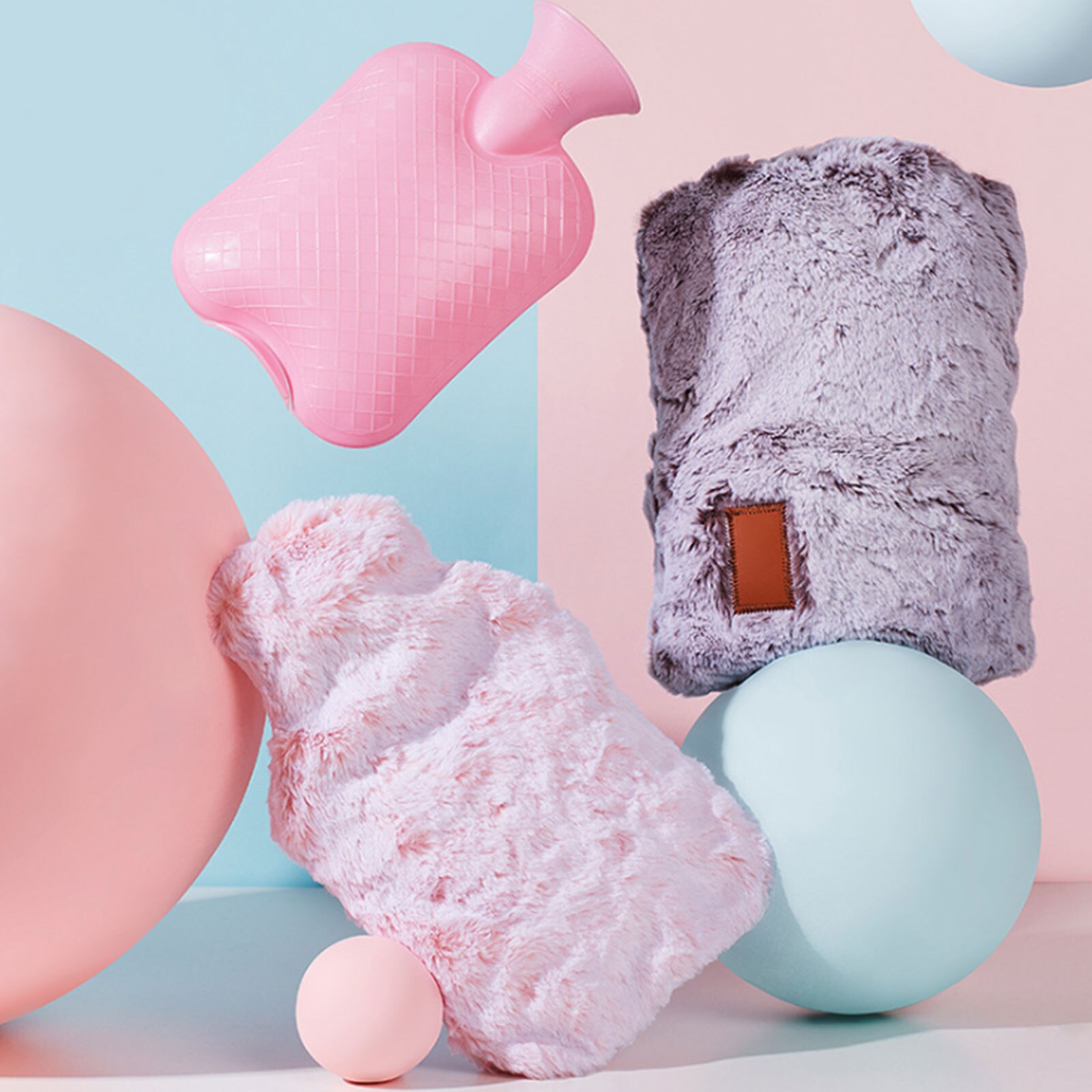 Waterfles tas waterflessen waterfles met zachte hoes gebruiksvriendelijk zachte hoes premium zachte handwarmer